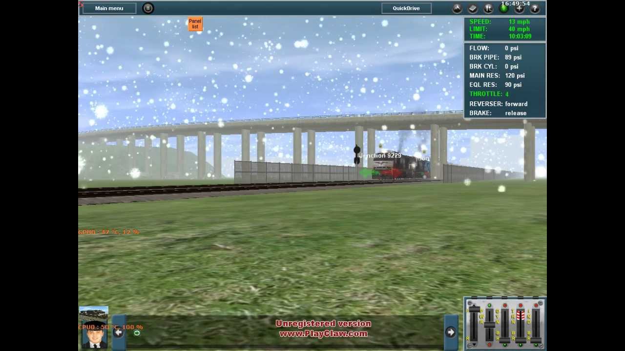 TRAINZ 12 (HD)  NS DASH 9 with a great K5LAR24 leading a stack train.