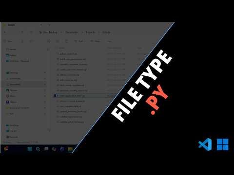 How to Set VS Code as Default for .py Files in Windows 11