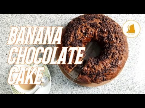 Banana Chocolate Chip Cake