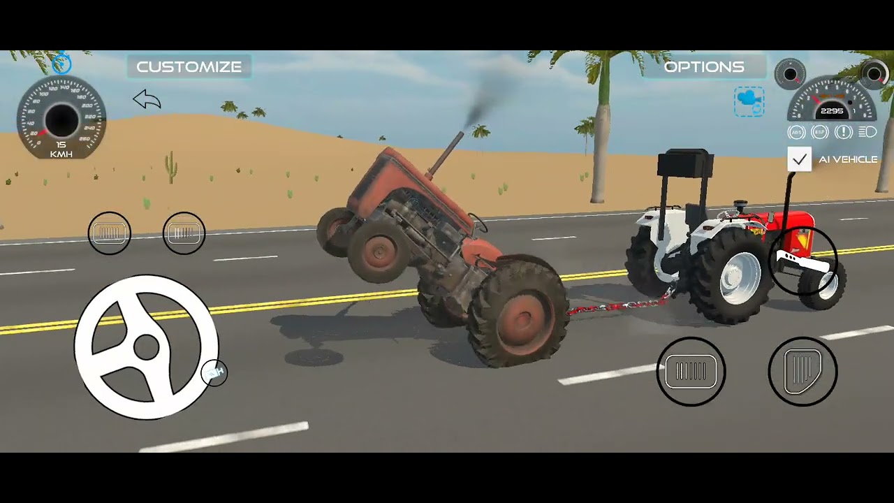 Old masey or eicher 241 apasa ma bhid gye kon jet payega#devtractorgaming 🔥