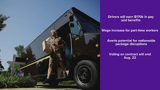 UPS drivers will earn about $170K a year in pay and benefits by the end of new contract, CEO says