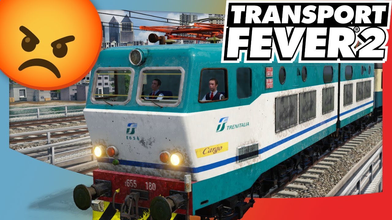 Pfeilerkollision 😏🙄😖 [TRANSPORT FEVER 2 Let's play]