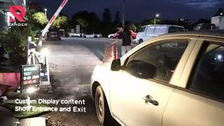 Ranger LED Barrier + Dahua ANPR