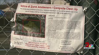 Time is running out for those living at Downtown Anchorage homeless encampment, with many unsure...