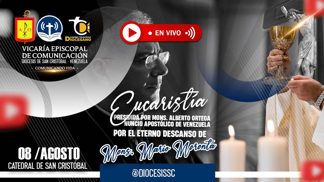 EUCARISTÍA POR EL ETERNO DESCANSO DE MONS. MARIO PRESIDIDA POR EL NUNCIO APOSTÓLICO