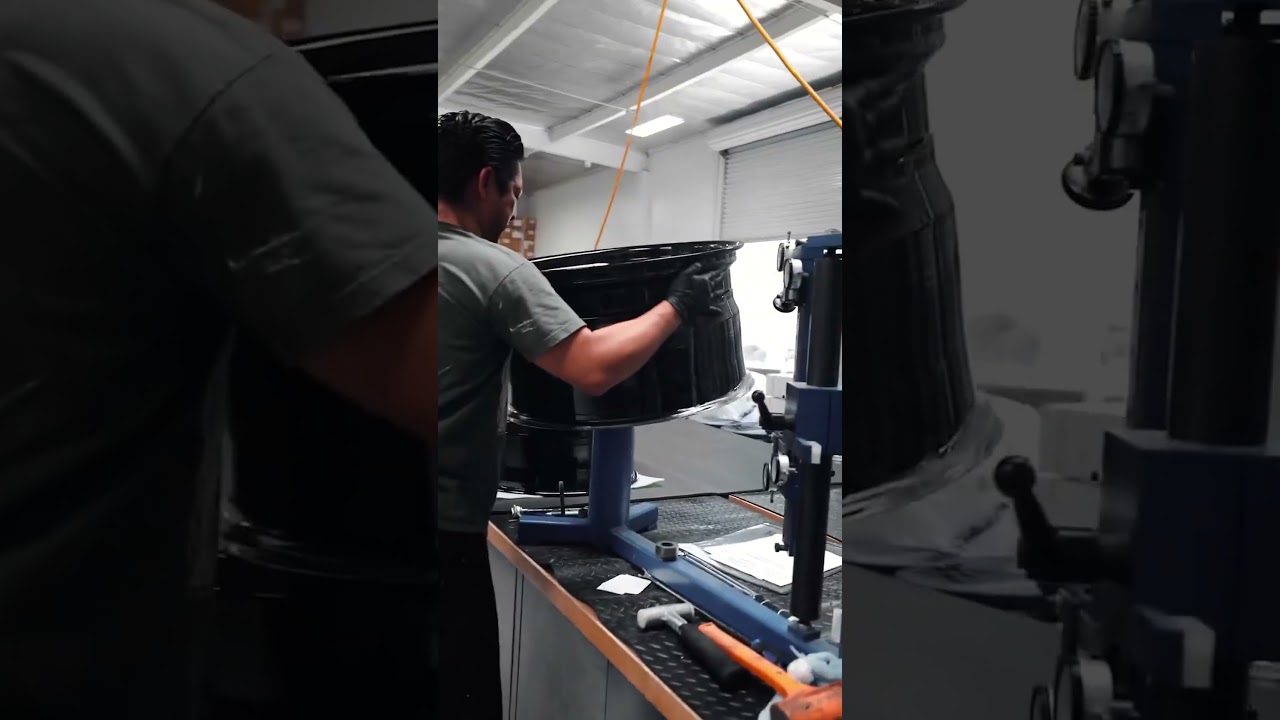 Wheel hub processing