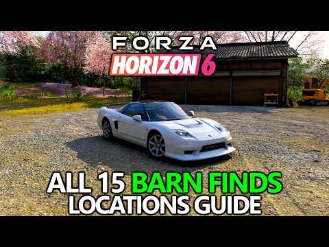 Forza Horizon 6 - All 15 Barn Finds (Locations Guide)
