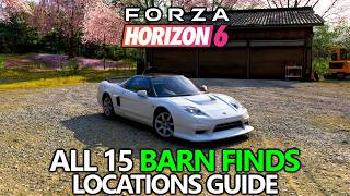 Forza Horizon 6 - All 15 Barn Finds (Locations Guide)