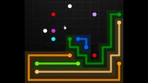 flow game facebook - 12 x 12 mania level 28 Connect the dots