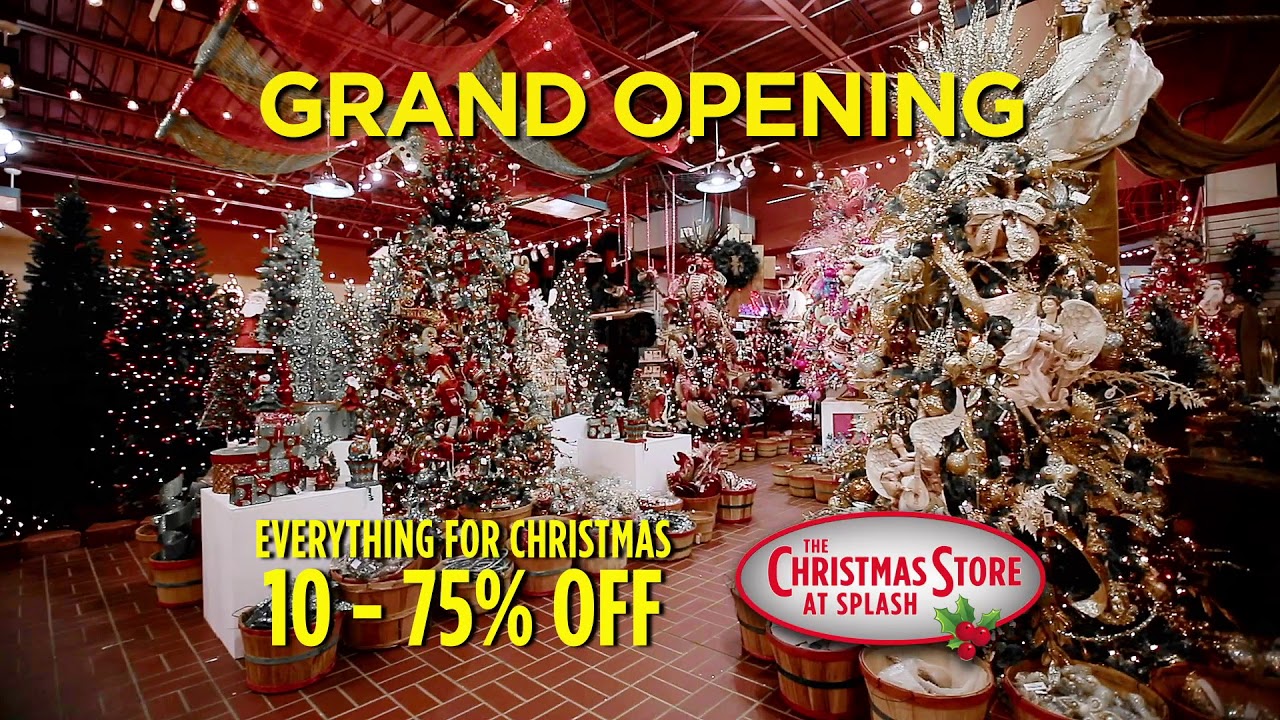 Splash JacksonvilleOrange Park Christmas Store YouTube