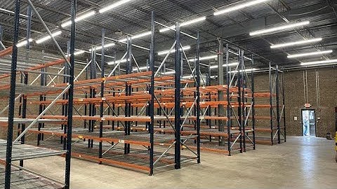 Warehouse pallet rack delivery and installation - Greensboro, NC