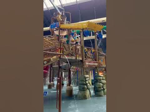 Indoor Waterpark at Great Wolf Lodge Anaheim California - YouTube