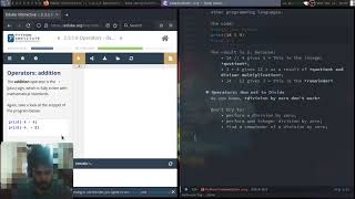 Operators Python (modulo, addition, subtraction, unary and binary) and their priorities and bindings Profile