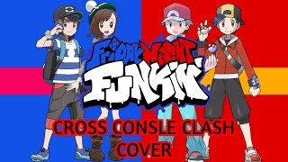 Cross Console Clash But Its Red And Ethan Vs. Gloria And Elio - Fnf Pokémon Cover