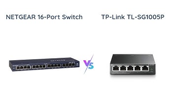 NETGEAR GS116NA vs TP-Link TL-SG1005P: Gigabit Ethernet Switch Comparison