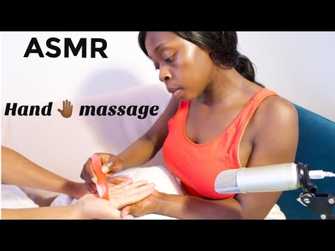ASMR HAND Massage Therapy 🤚🏾 {washing, disinfection & slow massage.}