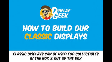 How to build it - CLASSIC Display Geek