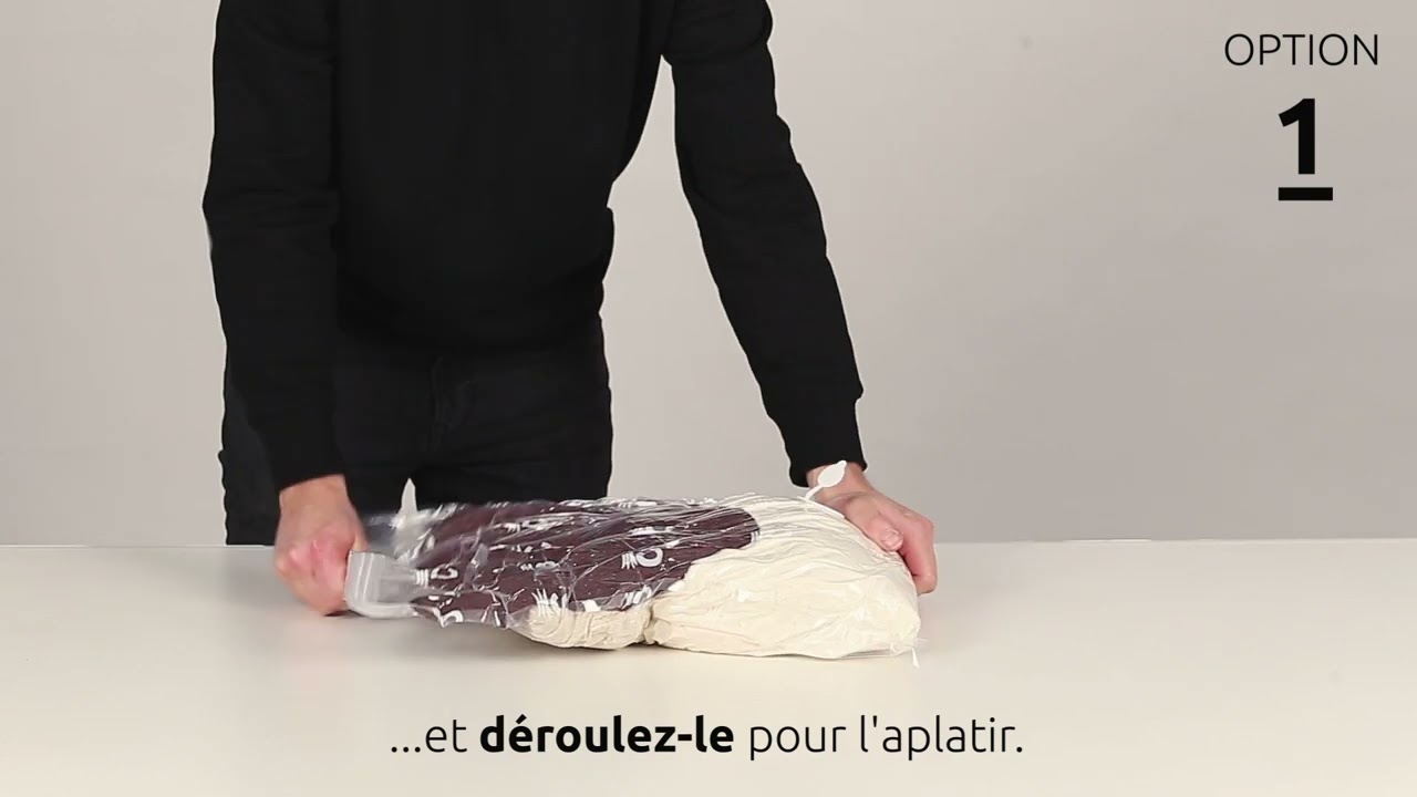 Comment utiliser un sac sous vide VAC & ROLL - COMPACTOR®