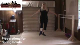 Ballet 101 Preparation for Spring Points
