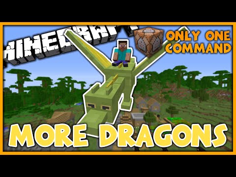 More Dragons in One Command (Minecraft 1.10)