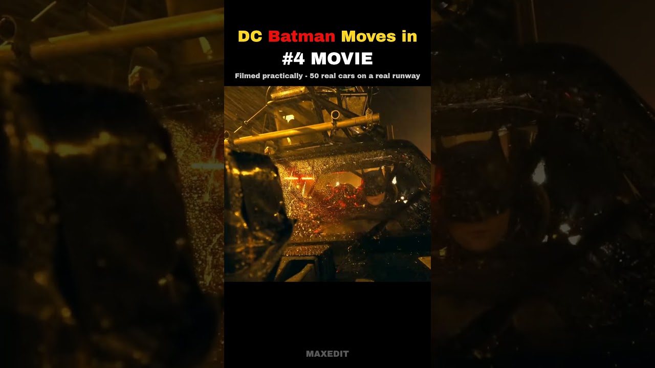 Batman Moves in Real Life Vs Movies ☠️ #shorts