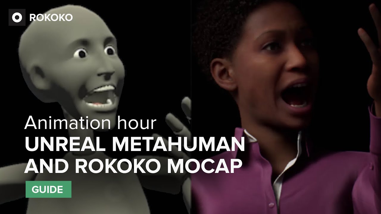 Unreal MetaHuman + Rokoko Mocap - Rokoko Animation Hour - YouTube