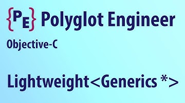 Objective-C Lightweight Generics