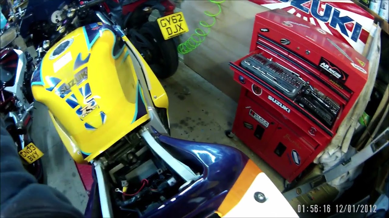 GSXR 600 Fuel Pump Relay Fail!