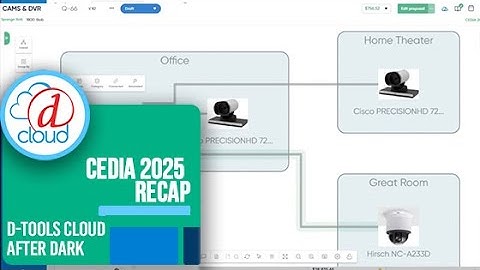 D-Tools Cloud After Dark Webinar: CEDIA 2025 Recap