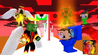 GOOD SKIBIDI TOILET ELEMENTAL vs BAD SKIBIDI TOILET ELEMENTAL || Minecraft