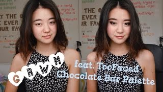 GRWM feat. TooFaced Chocolate Bar Palette!