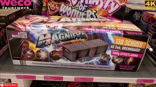 Weco Feuerwerk - MAGNIFICA (Neuheit 2026) Top &amp; sehr schön!