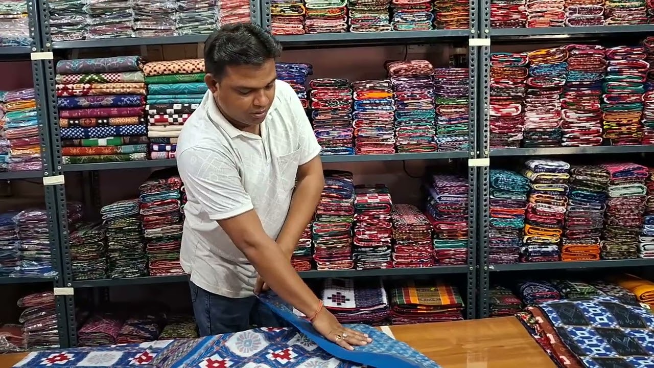 ବୁଣାକାର ଦାମରେ sambalpuri saree//pata saree mob no 7327077217