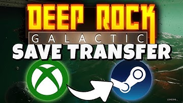 How to Transfer your Save game data In Deep Rock Galactic