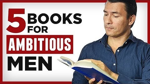 5 Books EVERY Ambitious Man MUST Read | Successful Man Reading List | RMRS