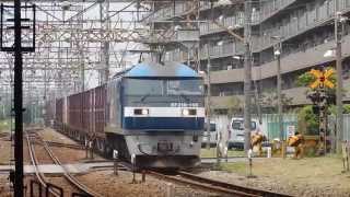 JR貨物 EF210-159牽引貨物列車5054レ　浜川崎駅通過