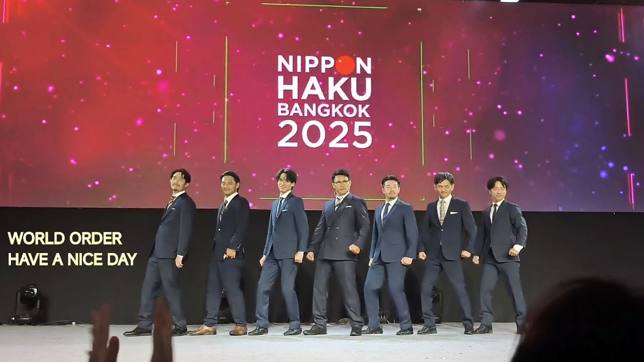 20250831 - WORLD ORDER - HAVE A NICE DAY, Main Stage NIPPON HAKU BANGKOK 2025
