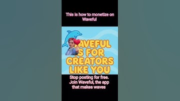Start earning on Waveful today Link is in my bio. the app that makes waves #waveful