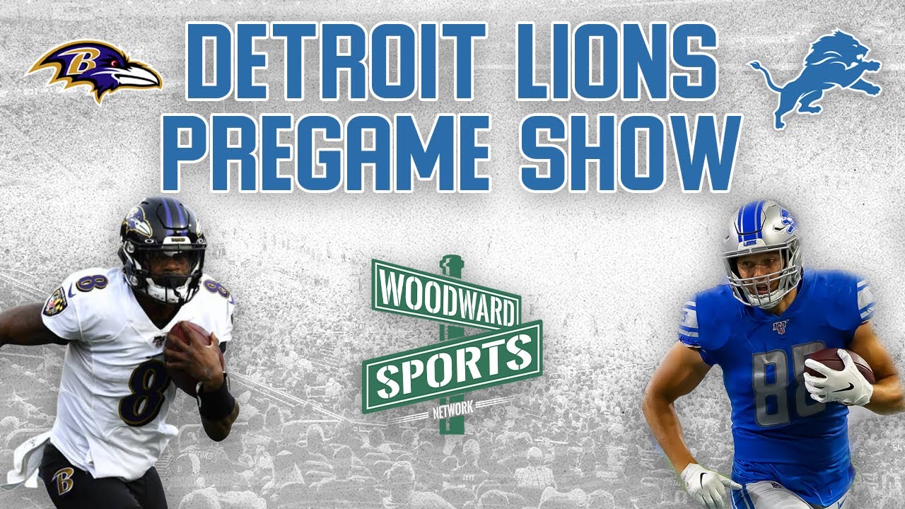 Detroit Lions Pregame Show – Live from the Tin Roof | Baltimore Ravens vs Detroit Lions