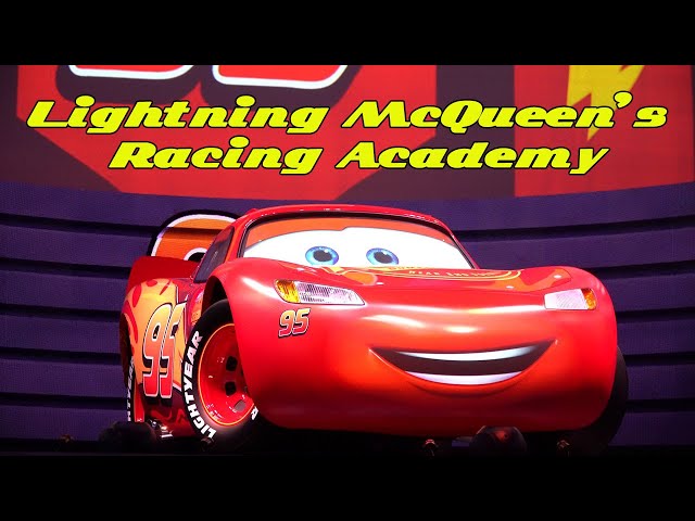 4K] Lightning McQueen's Racing Academy FULL SHOW, Disney Hollywood