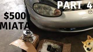 Athlete Statistics Craigslist $500 Miata Alternator & A/C Compressor Replacement BUY FIX SELL |PART 4|