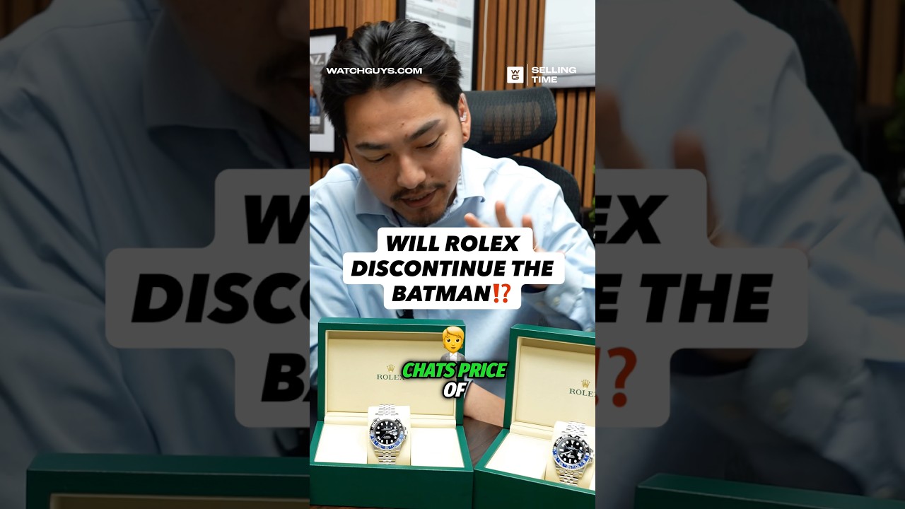 IS THE ROLEX BATMAN GETTING THE AXE⁉️