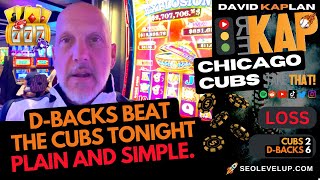 REKAP ⚾️ Cubs 6-2 Loss to the D-backs - It just wasn’t the Cubs night.