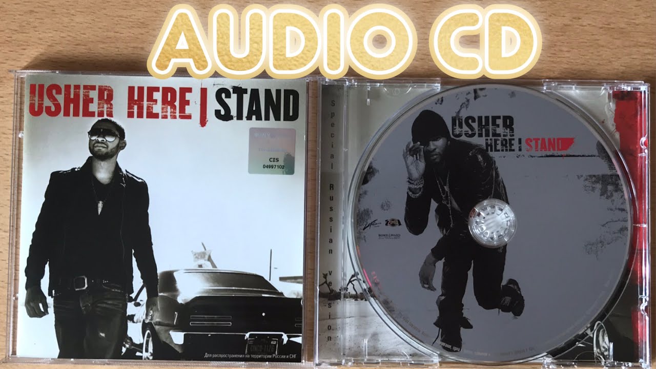 Usher - Here I Stand (Unboxing CD Распаковка)