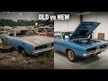 Blue 1970 Dodge Charger R/T Full ASMR Restoration | From Junkyard to Pristine Classic