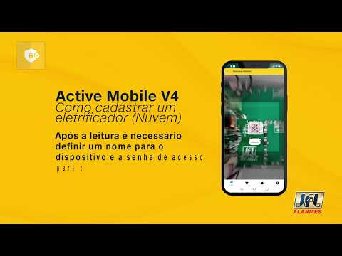 Como adicionar um eletrificador via nuvem no Active Mobile V4