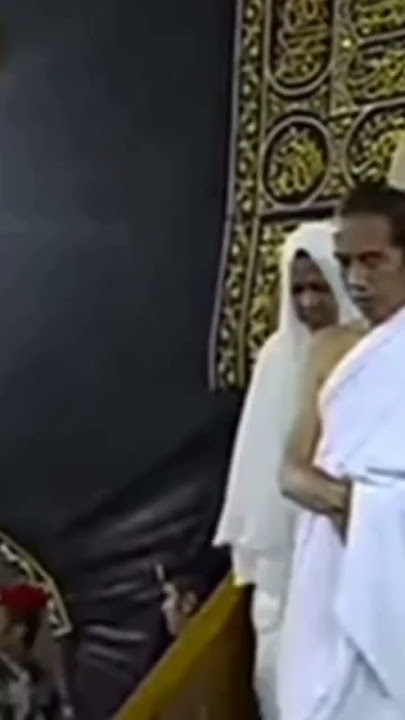 Detik-detik Jokowi Keluar dari Ka'bah // Sholawat Huwannur