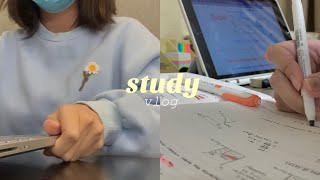 study vlog | ordinary days of an engineering student 👩‍🔬