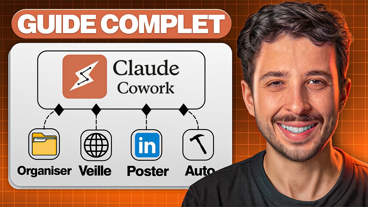 CLAUDE COWORK : de débutant à expert en 22 minutes