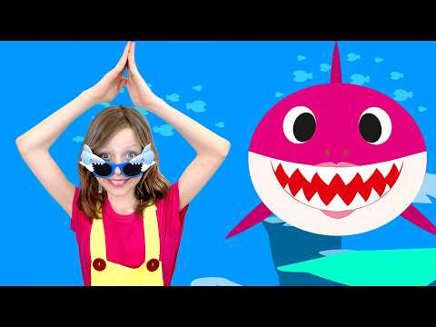 Baby Shark New Remix Kids Singing & Dancing | Alex and Nastya - kids videos